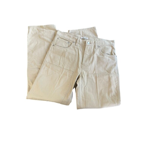 Madewell‎ The Dean Easy Straight Jean in Vintage Khaki Size 28 - Picture 5 of 15